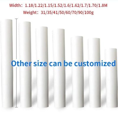 Papel de transferência de calor de tinta à base de água para impressão digital com resultados precisos